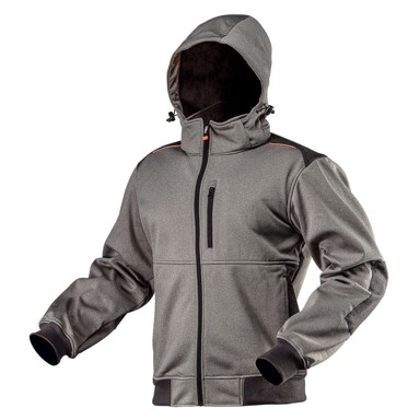  Softshell radna jakna, odvojiva kapuljača, veličina XL